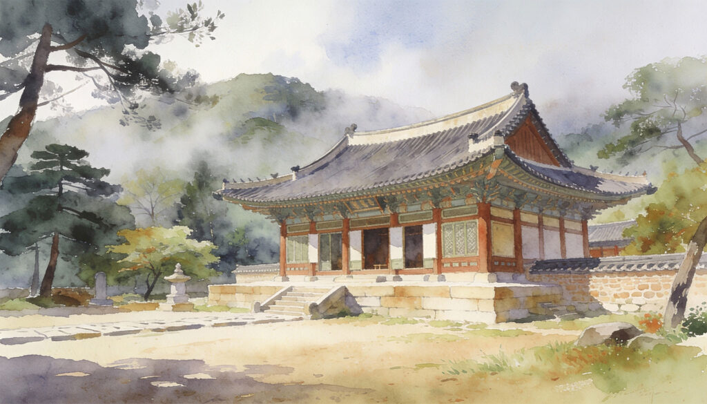 temples et patrimoine religieux coree du sud